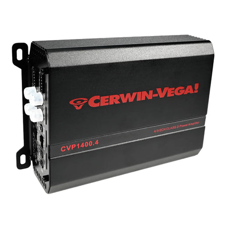 Cerwin Vega CVP Series amplifier specifications label