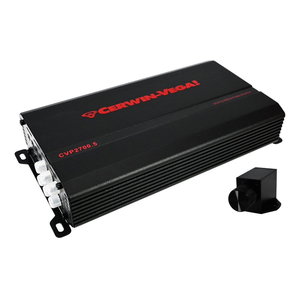 Cerwin Vega Cvp Series 5-Ch Amplifier 80W Rms X4 + 220W Rms @ 4Ohm | 130W Rms X4 + 400W Rms @ 2Ohm
