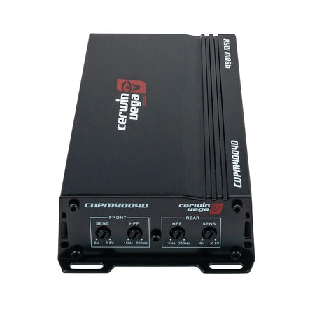 Cerwin Vega CVPM400.4D amplifier rear panel connections