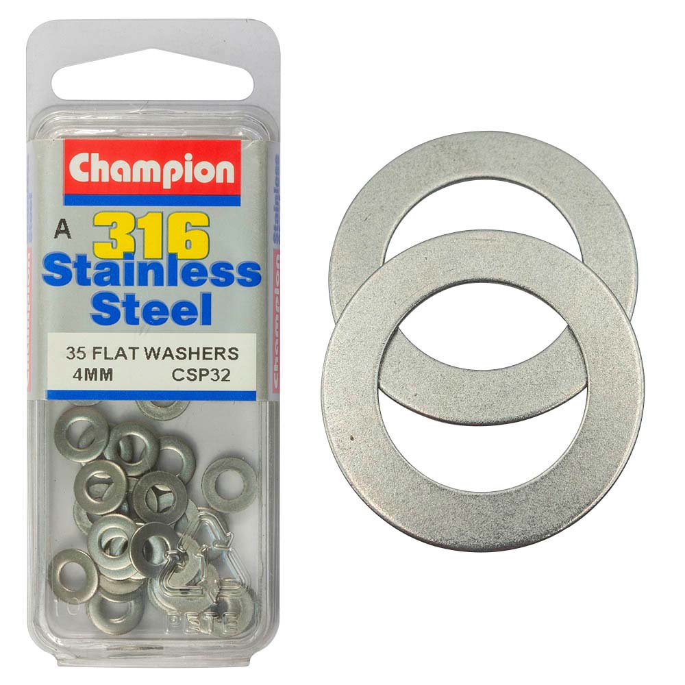 Champion 316/A4 M4 Flat Washer (A) | ISL