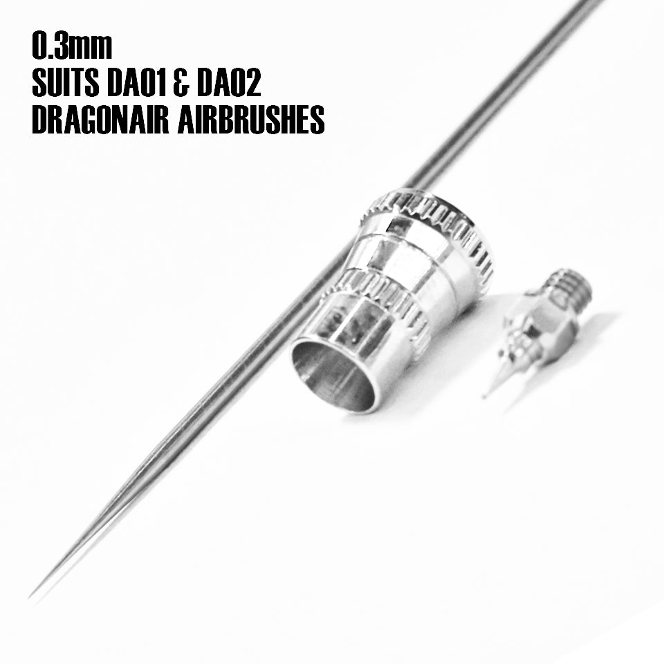 Scale Modellers Supply Dragonair Airbrush 0.3mm Nozzle Kit | Formula
