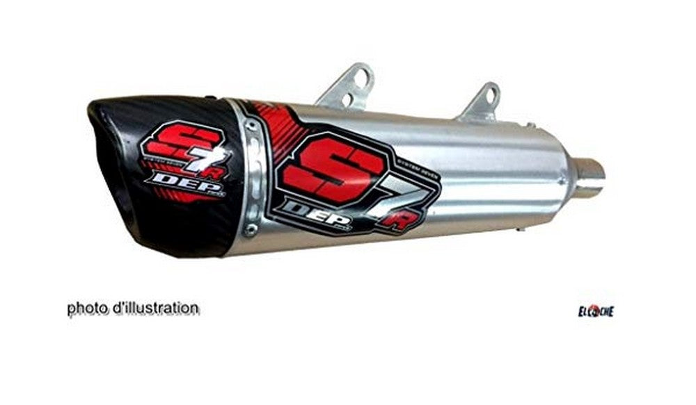 Muffler Dep S7r W/ Carbon End Use W/ Dep Midsection Rmz450 05-17 For 08-17 Models Use Dep Front Pipe | Formula