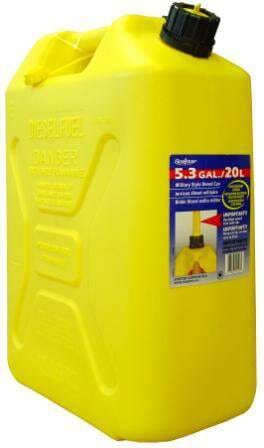 Sceptor Diesel Container Plastic Yellow - Tall Type 20 Litre | Hobeca