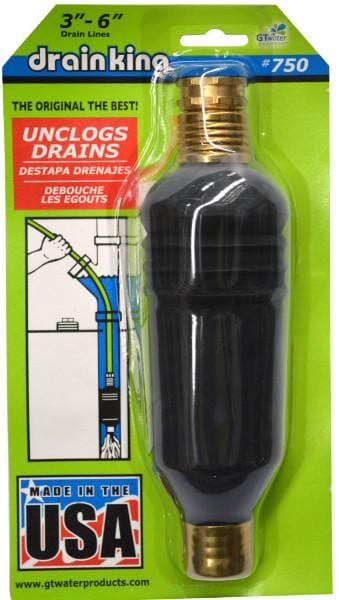 Drain King Water Pulse Drain Cleaner for pipe diameter 75-150mm | Hobeca