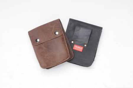 Taurus Leather Diary Pouch Gussetted Brown | Hobeca