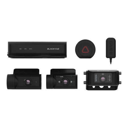 Blackvue Dr770x Box Pro 3-Ch Camera System With Central Record Box Dms Truck 1080 Hd Dashcam 64 Gb | Formula