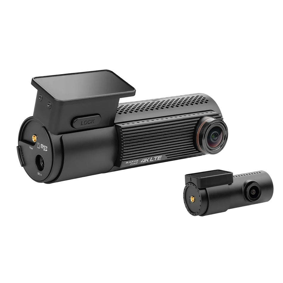 Blackvue Dr970x-2ch-Lte Plus Series Ii 4k Uhd Dashcam 64 Gb Sim Card Input For Cloud Service