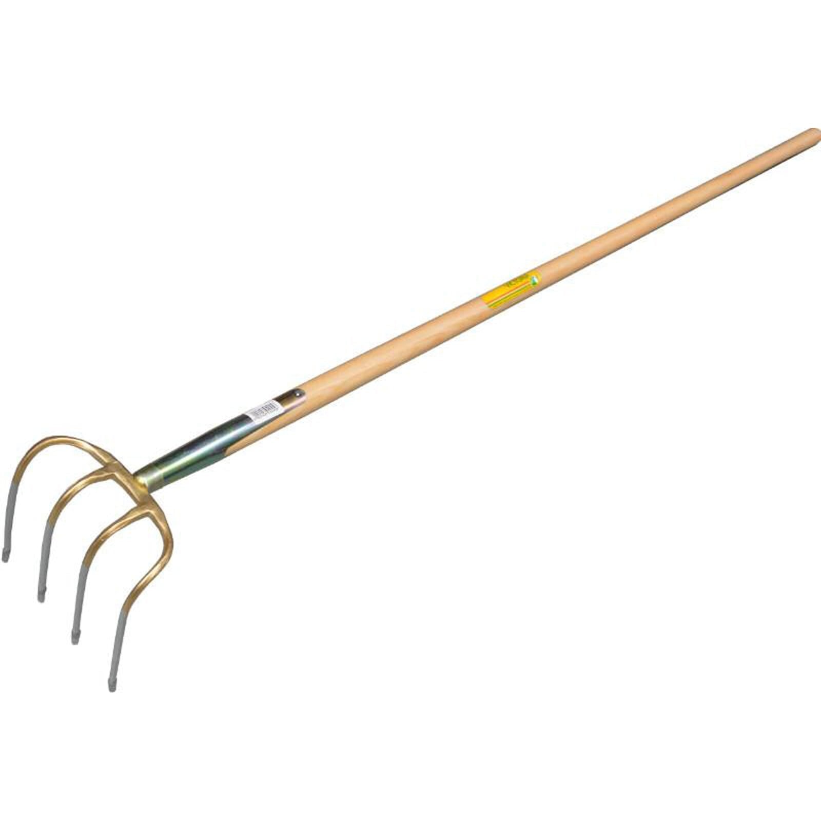 ABT Manure Drag with Ash Handle 4-Tyne | Hobeca