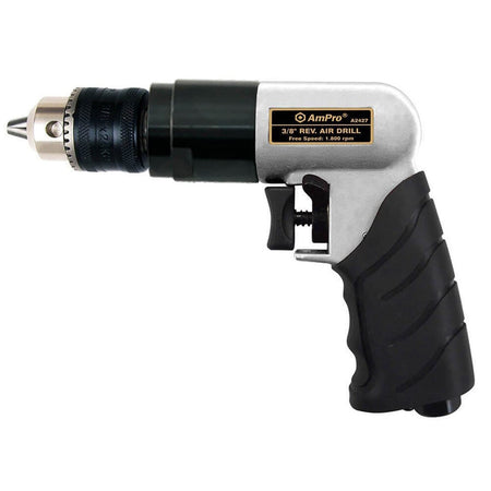 AmPro Reversible Air Drill 3/8"Dr with Keyed Chuck | Hobeca