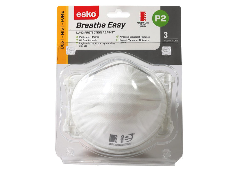 Esko - P2 Respirator Blister Pack (3)