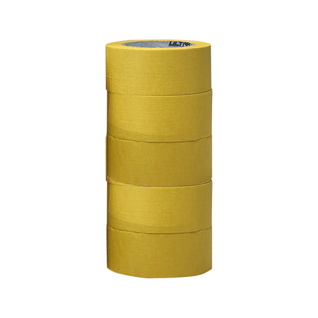 Deltan Ultra Tape Automotive Masking Tape Yellow 48mm X 50m Sleeve Of 5 | Formula