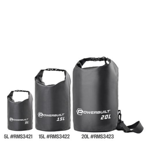 Powerbuilt All-Purpose Dry Bag, 5 Litre | Alltrade