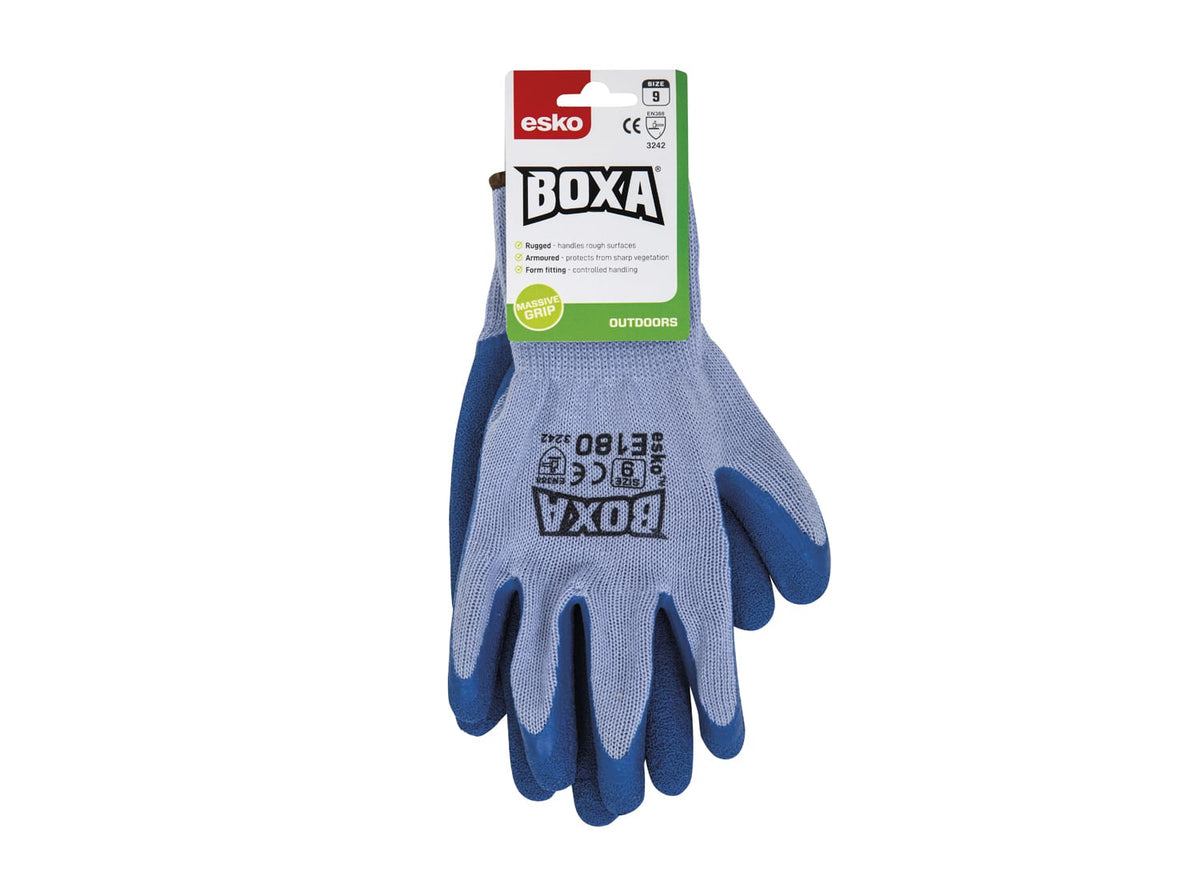 Esko Boxa Latex Glove Header Carded - size 7(S)