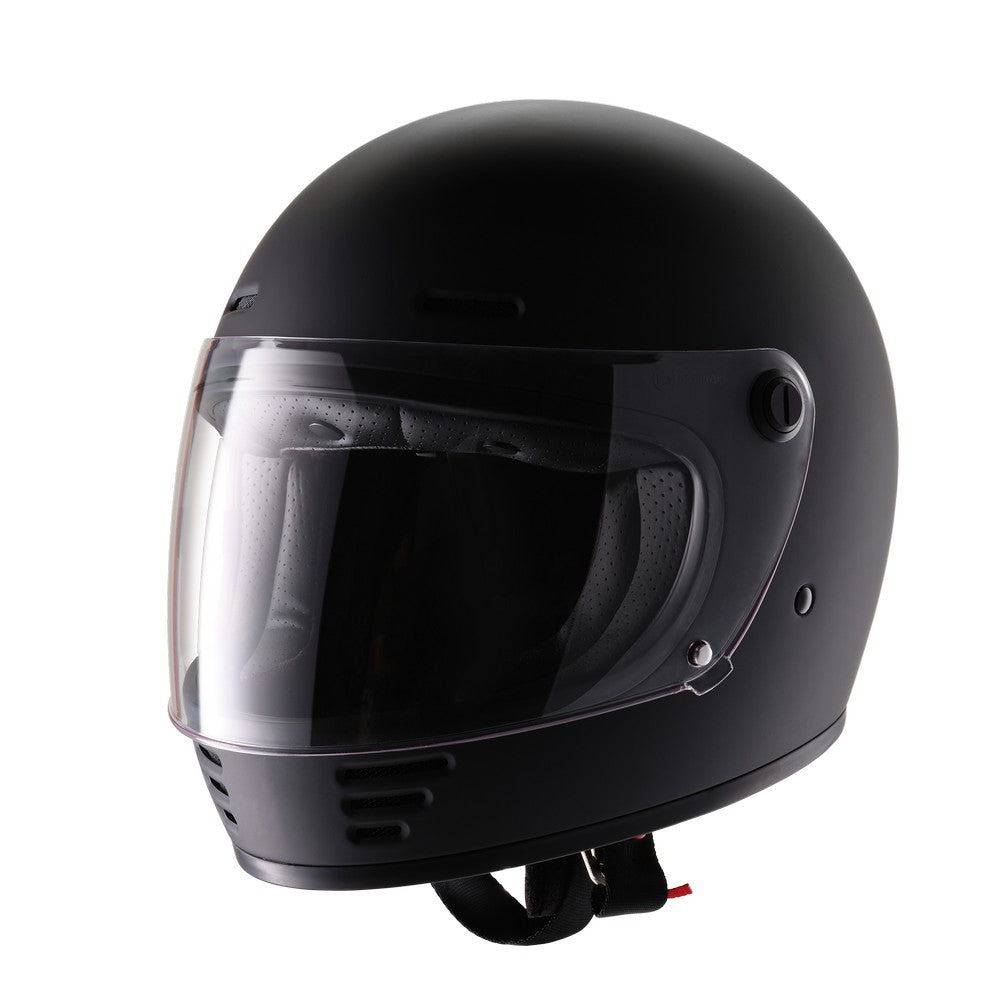 Motorcycle Helmet Eldorado E70 Retro Design Xl Matt Black | Formula
