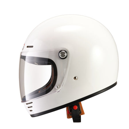 Motorcycle Helmet Eldorado E70 Retro Design Large White | Formula