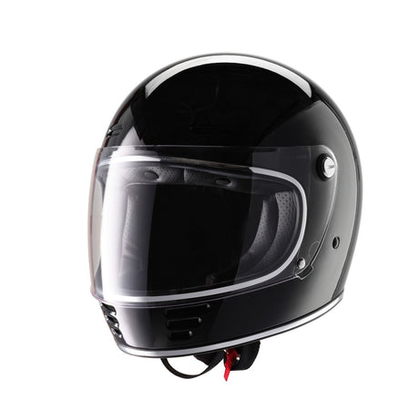 Motorcycle Helmet Eldorado E70 Retro Design Xl Gloss Black | Formula