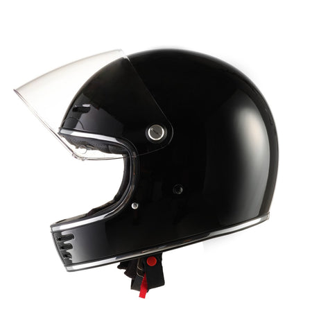 Motorcycle Helmet Eldorado E70 Retro Design Xl Gloss Black | Formula