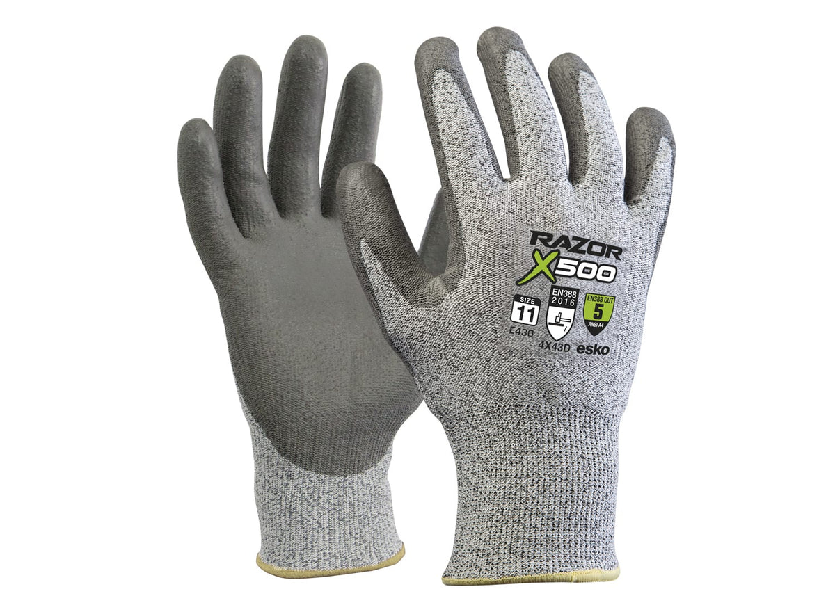 Esko Razor X500 Cut 5 PU Dip Glove - Size 9(L)