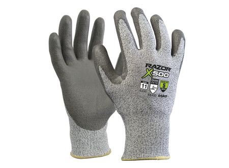 Esko Razor X500 Cut 5 PU Dip Glove - Size 7(S)