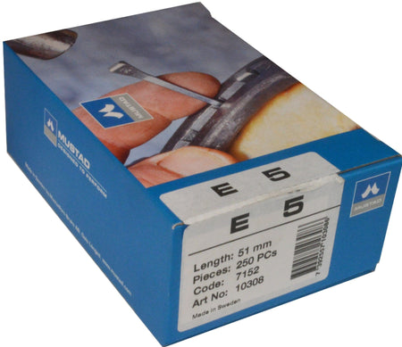 Equine Horse Shoe Nails 250-pce #E5 | Hobeca