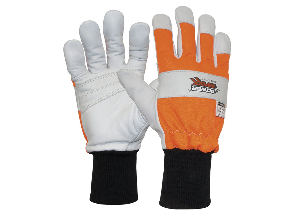 Powermaxx Ballistic Chainsaw Protection Glove - Size 2XL