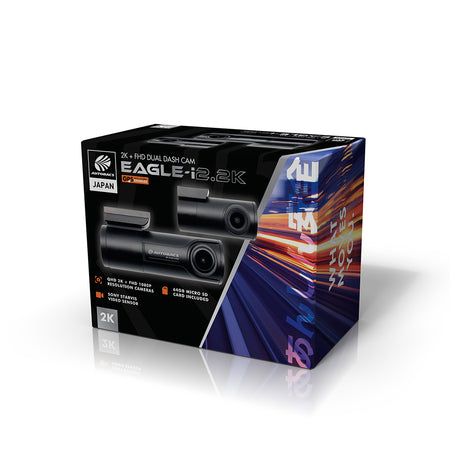 Autobacs Eagle I 2.2k 2k+Fhd Dual Wifi Gps Dvr Dash Cam 64gb | Formula
