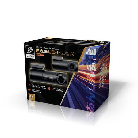 Autobacs Eagle I 4.2k 4k+Fhd Dual Wifi Gps Dvr Dash Cam 128gb | Formula