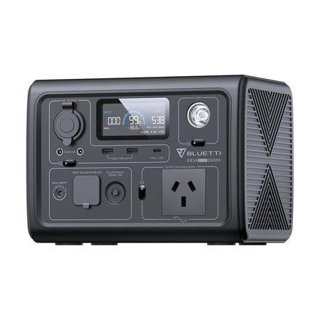 Bluetti Eb3a Portable Power Station | 600w (1200w Surge) 268wh | Formula