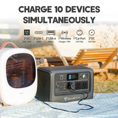 Bluetti Eb70 Portable Power Station | 1000w (1400w Surge) 716wh | Formula