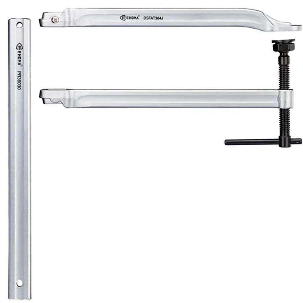 Ehoma Deep Throat Clamp Assy Fixed & Sliding Arm - ISL_EC-DSFAT363