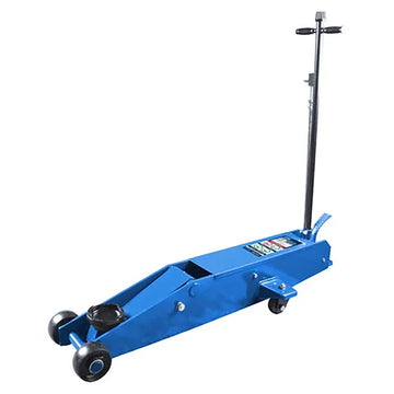 ITM heavy duty hydraulic floor jack 8000kg long chassis with swivel saddle and castors