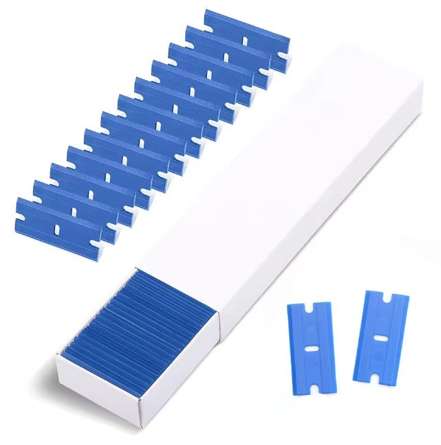 Eds Auto Plastic Double Edge Razor Blade Box Of 100