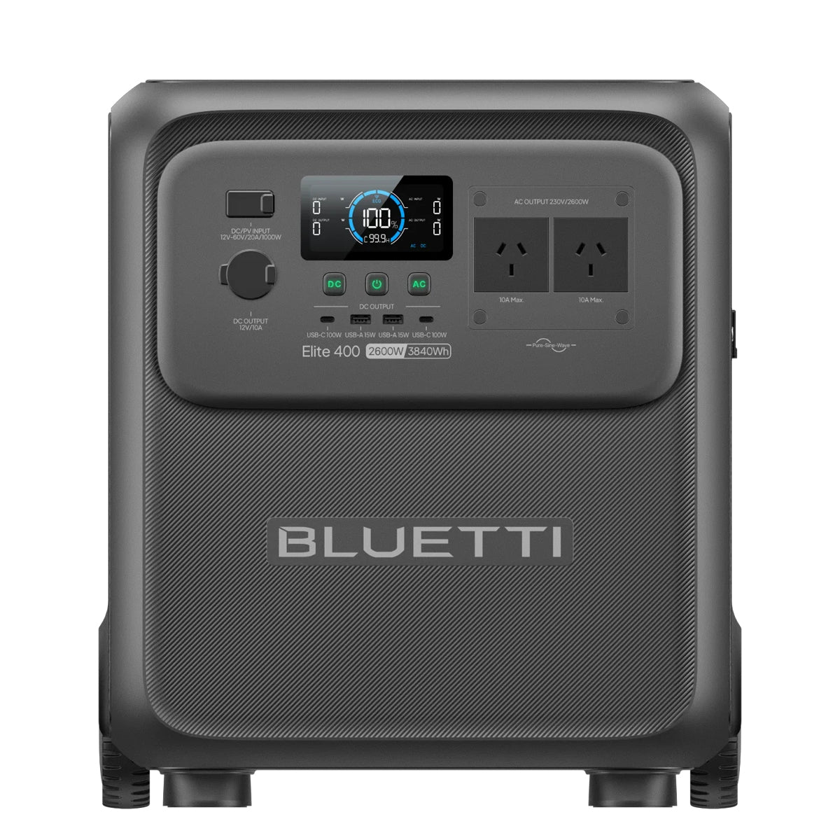Bluetti Elite400 Portable Power Station | 2600w 3840wh