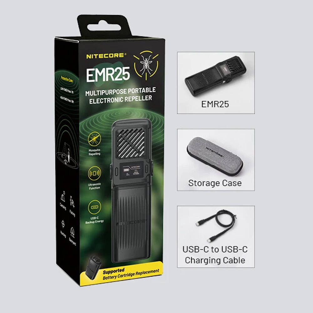 Nitecore Multipurpose Portable Electronic Repeller | Formula
