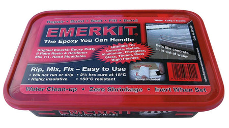 Emerkit Emerkit - Expoy Putty (Industrial Pack 8-pce) 1.2kg | Hobeca