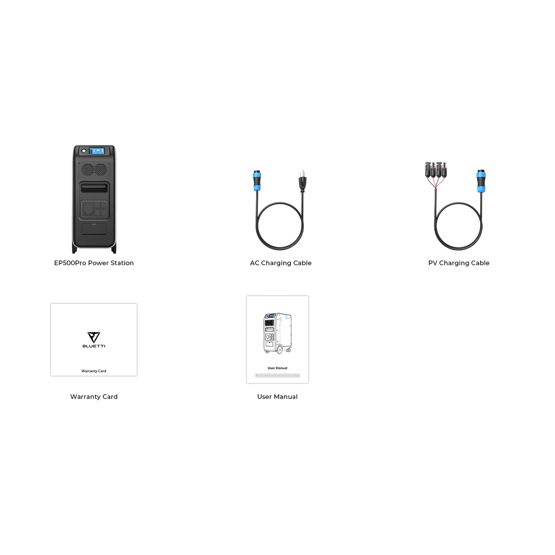 Bluetti Ep500p Ups Home Backup Power Station | 3000w (6000w Surge) 5100wh | Formula