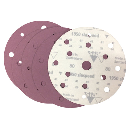 Sia 1950 Sanding Disc 150mm 15 Hole 120g Speed 100pk | Formula