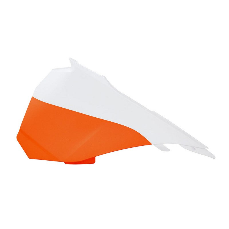 Air Box Cover Left Hand Rtech Ktm 85sx 13-17 White Orange | Formula