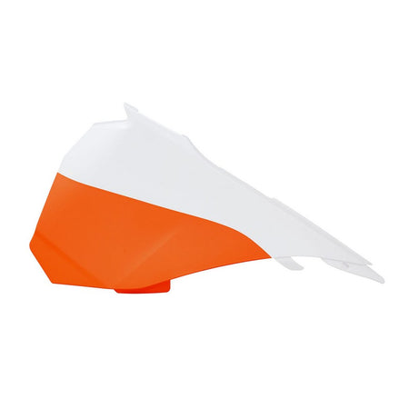 Air Box Cover Left Hand Rtech Ktm 85sx 13-17 White Orange | Formula