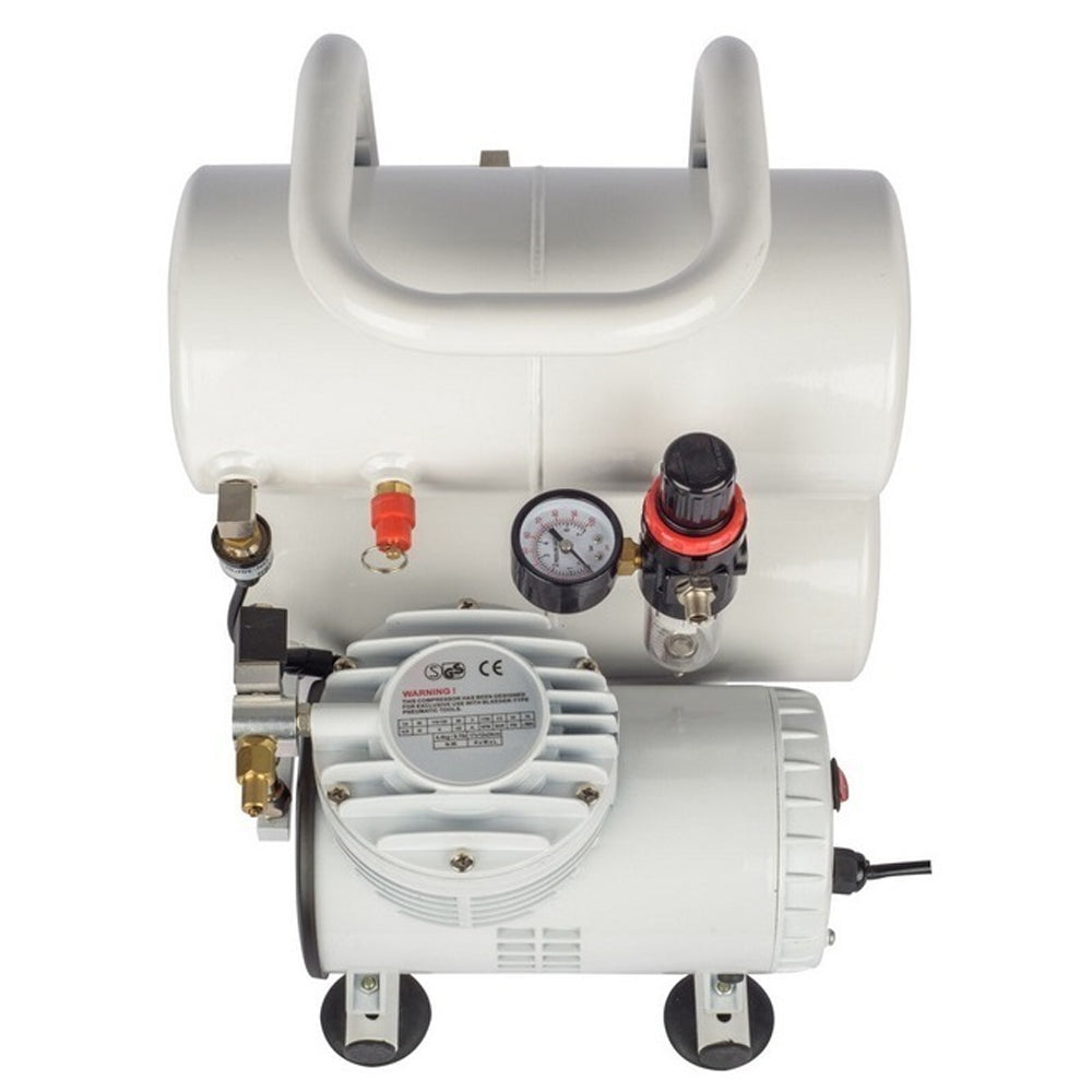 Formula Airbrush Compressor 1/4hp With Twin Tanks 7.5l