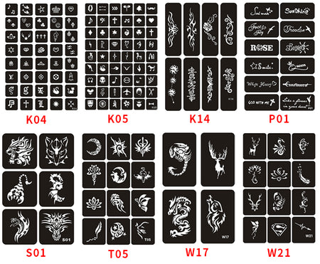 Formula Airbrush Waterproof Stencil Book 20pg