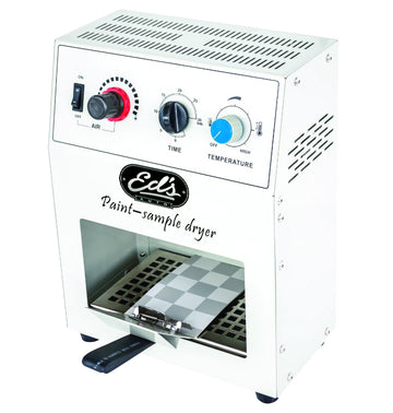 Eds Auto paint sample dryer with infrared heating and air-blow system