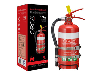 1.5kg ABE dry powder fire extinguisher with steel mounting bracket