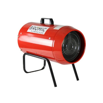 Bromic HEAT-FLO 20kW LPG blow heater, red, portable with handle