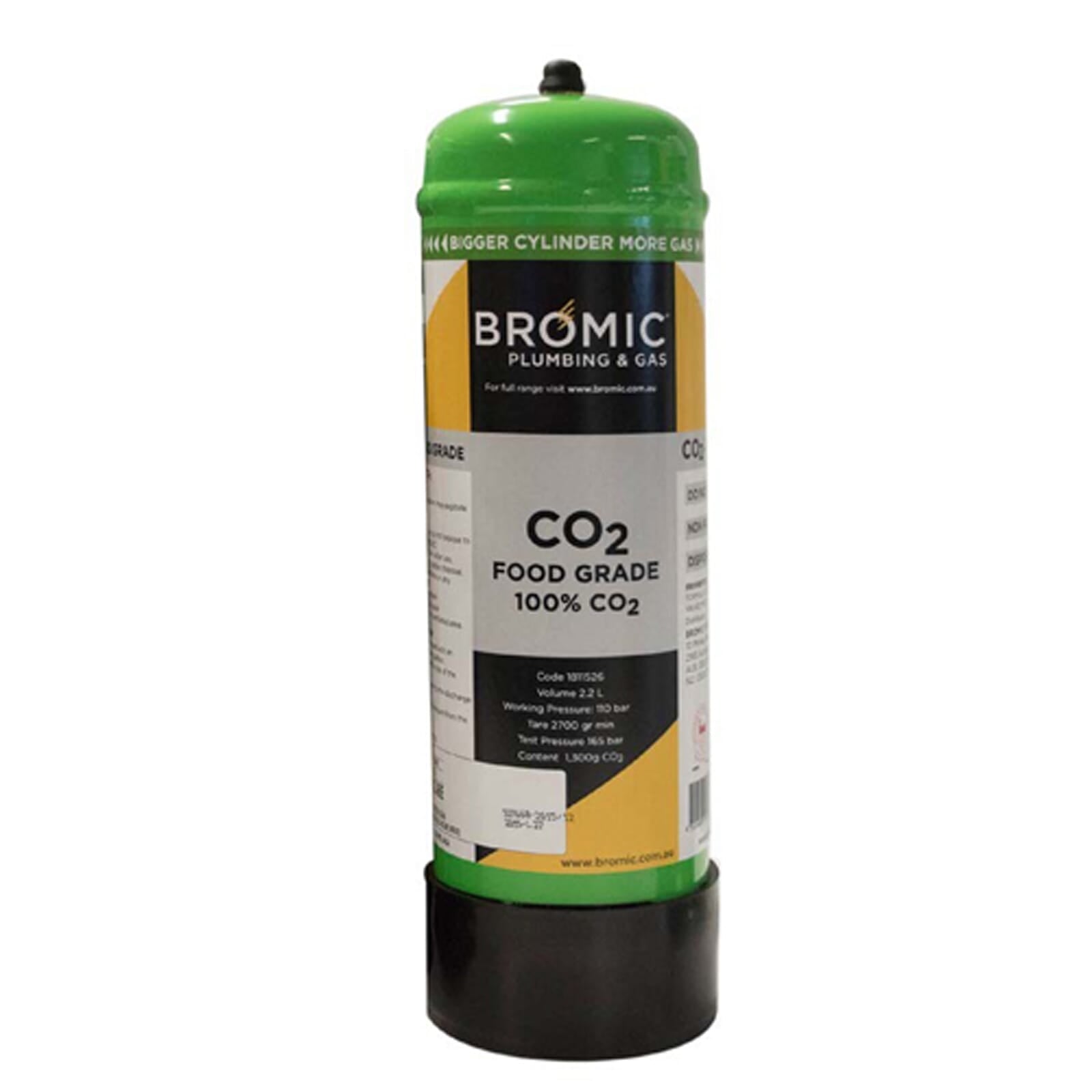Bromic CO2 Gas Welding Cylinder 2.2 Litre | Hobeca