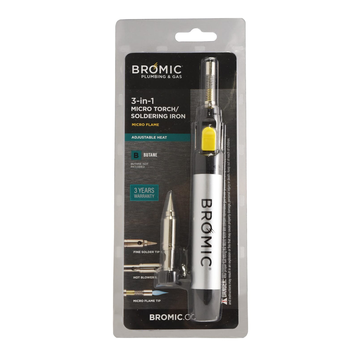 Bromic 3-in1 Butane Soldering Iron | Hobeca