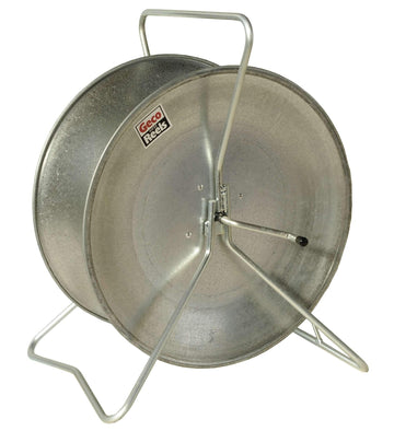 Geco metal floor-mounted hose reel with 50 m capacity
