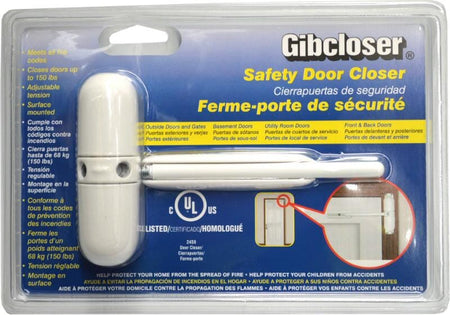 Gibcloser Original Gibcloser Door Closer White | Hobeca