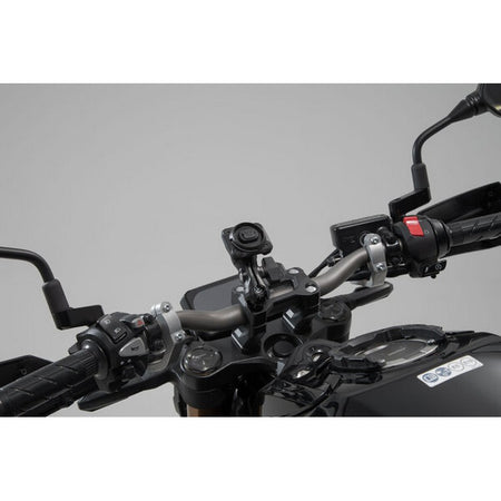 Universal Gps Mount Sw Motech Kit With Navi Case 2 Socket Arm For Handlebar/Mirror Thread | Formula