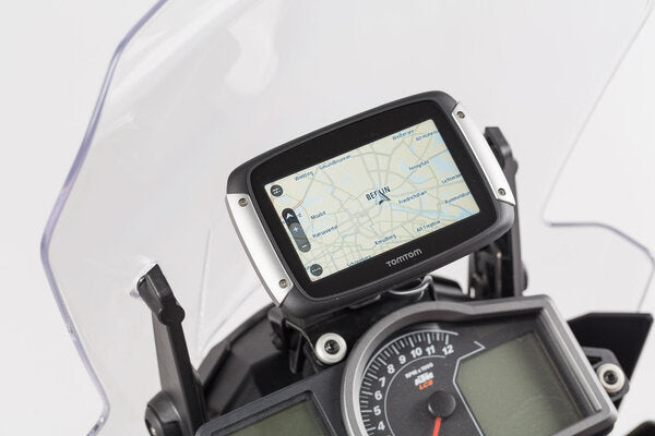 Cockpit Gps Mount Detachable, Vibration Damped Fits All Tomtom Rider Models And Garmin Zumo | Formula